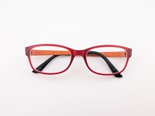 Esprit Eyeglasses, Frames Only, ET17445 531, 52-17-140, Plastic, Red/Orange