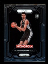 2023-24 Panini Prizm Monopoly #81 Victor Wembanyama San Antonio Spurs