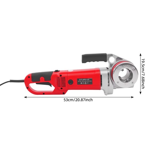 Elektrisch Rohrgewindeschneidmaschine Gewindeschneidmaschine Mit 6* Schneideisen - Afbeelding 7 van 18