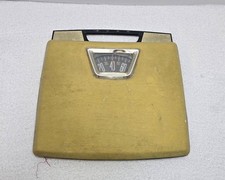 Borg Gold and Black Vintage Bathroom Scale One Size