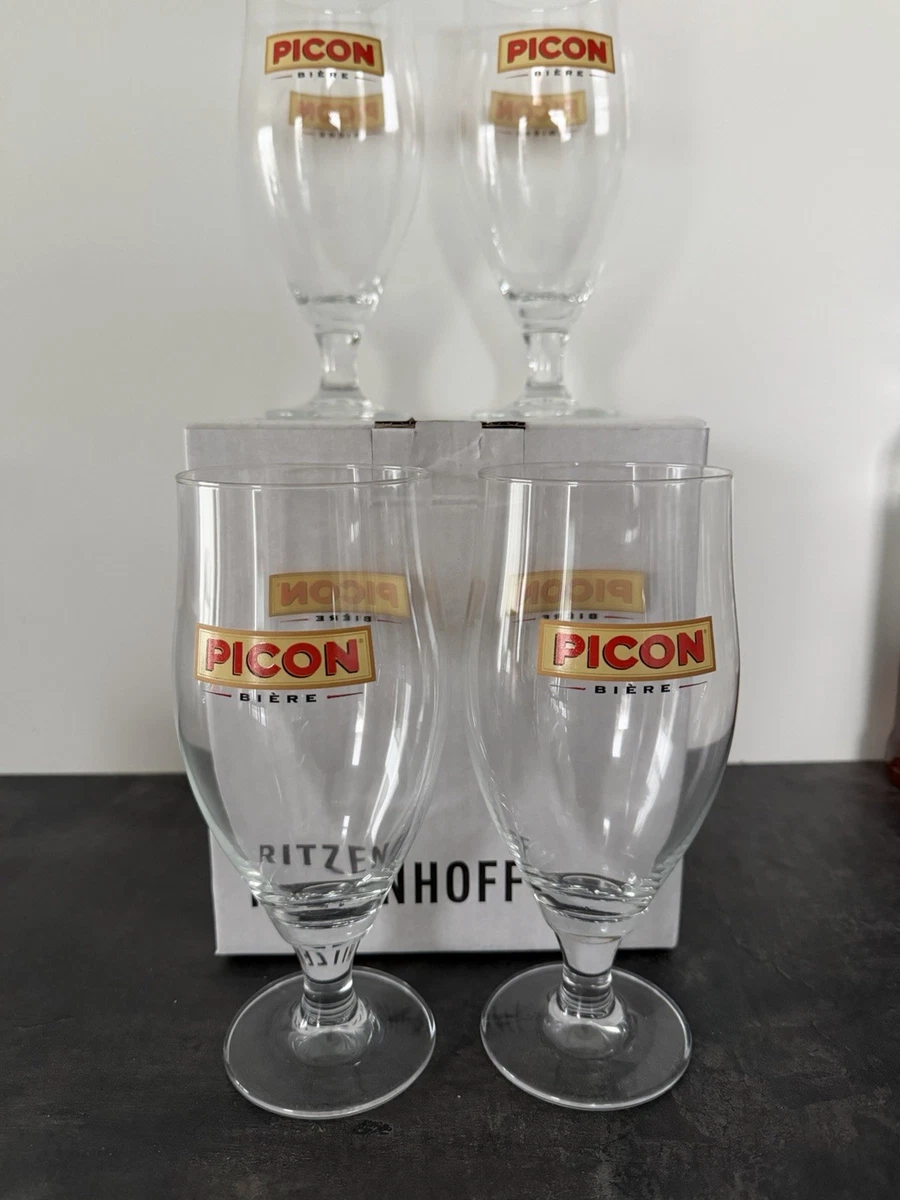 6 verres bière beck's no Grimbergen affligem pint 50cl