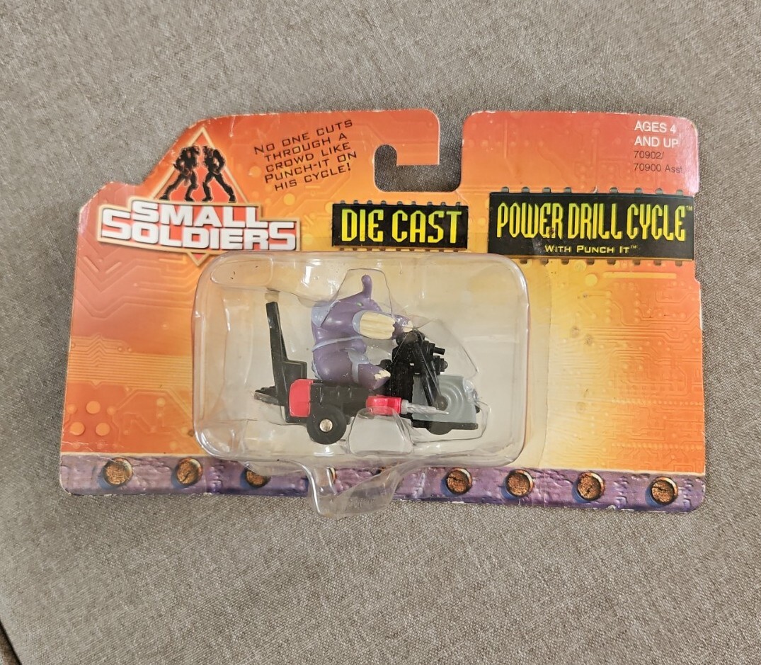RARE Vtg Kenner Small Soldiers Power Drill Cycle 1998 | eBay