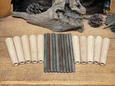 10- Maple Turkey Call Striker Tops and 10 Camo Dymondwood dowels