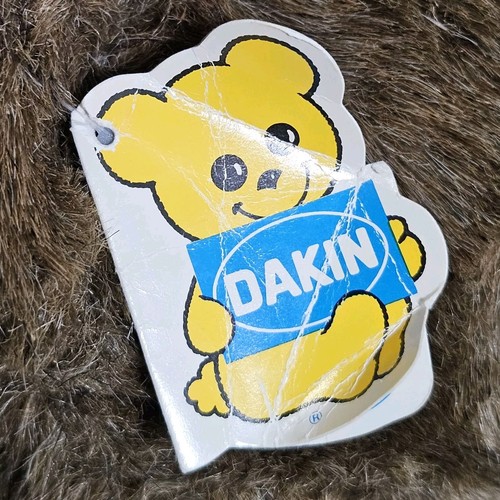 Vtg Choo Choo Teddy Bear Dakin Plush 80s Toy Pillow Soft Brown Handmade Large - Picture 6 of 12