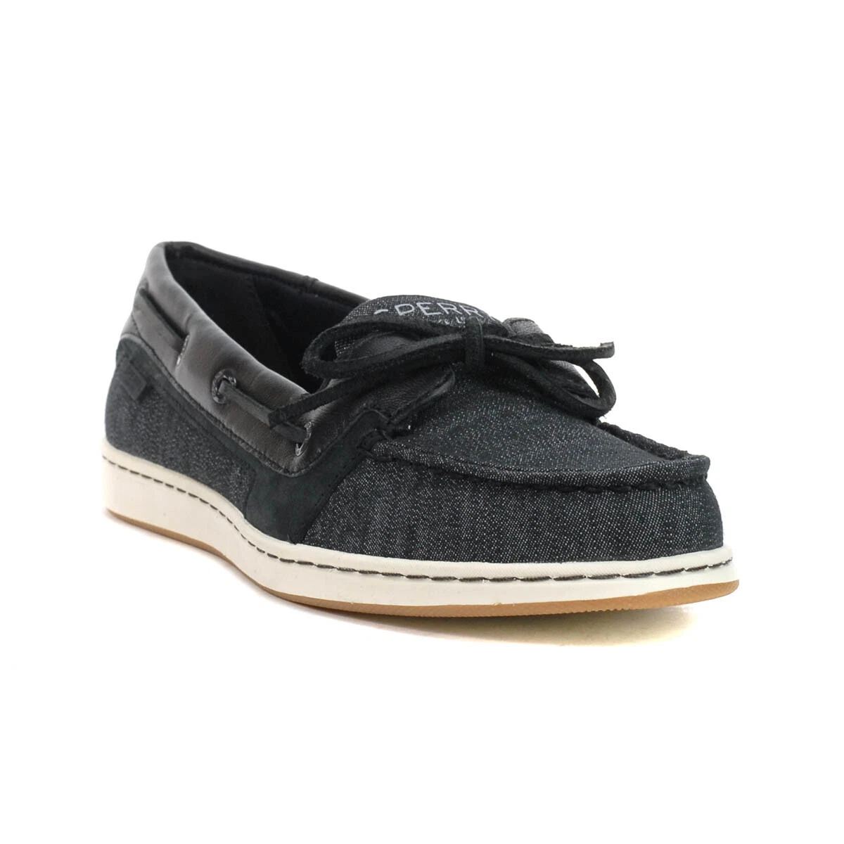 Sperry Women s Starfish Black Boat Shoes STS87333