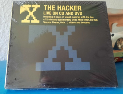 X: The Hacker LIVE, DJ Hell, Miss Kitten, Terence Fixmer, Oxia (CD+DVD) NEW K17