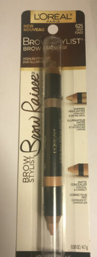 New Loreal Paris Brow Stylist Brow Raiser Highlighter Duo #625 Deep Fonce - Picture 5 of 7