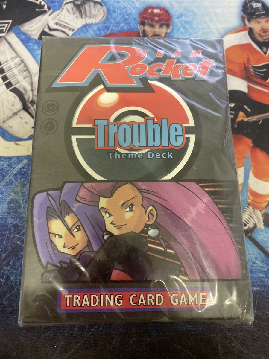 Pokemon TCG - Team Rocket Trouble Theme Deck - Factory Sealed | eBay