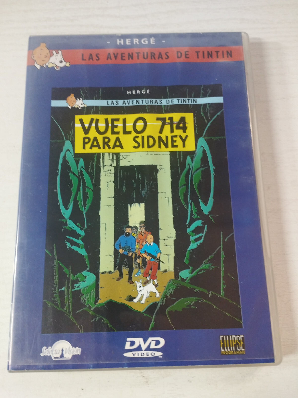 Tintin Vuelo 714 Para Sidney Herge Las Aventuras De - DVD Español Ingles AM