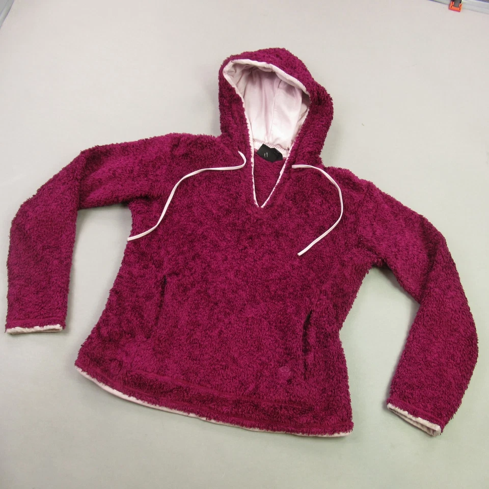 Mountain Hardwear Hoodie Womens Small Long Sleeve Pullover Hooded Fleece Pockets - Image 2 of 4