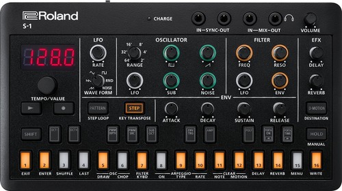 Roland S-1 Tweak Synth Compact Polyphonic Synthesizer Module Japan S1 Black Rare - Picture 18 of 20