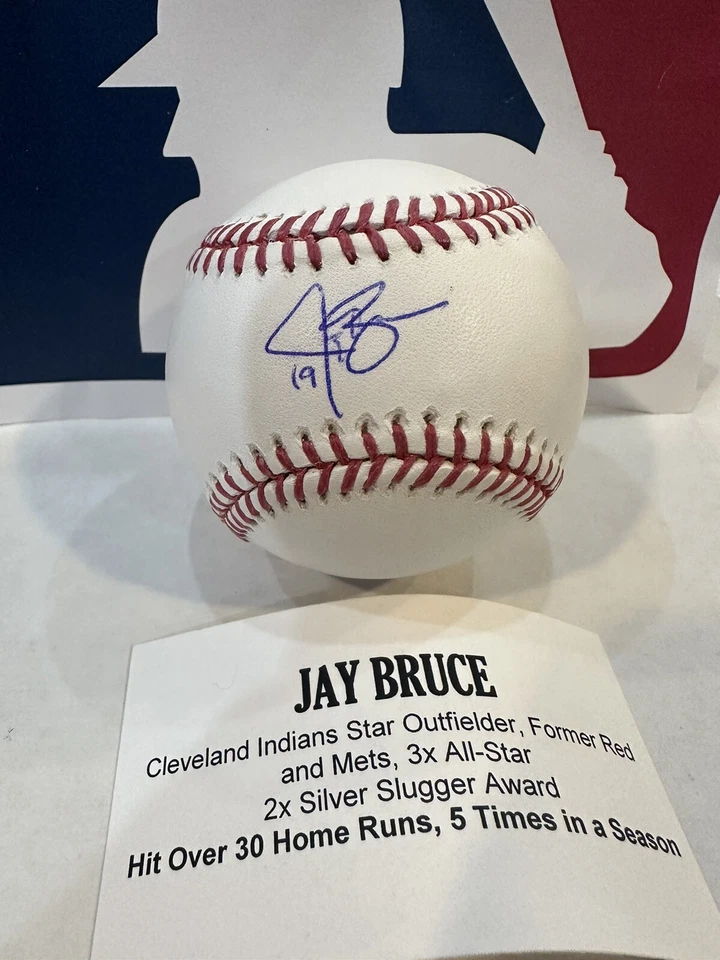 Jay Bruce Signed MLB Baseball Tristar COA! Cincinnati Reds🔥 - Image 3 of 3