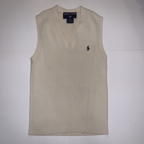 Ralph Lauren Polo Sport White Cream V 
