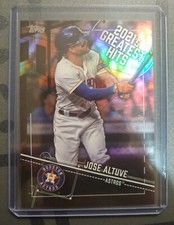 2022 Series 1 2021 Greatest Hits Black 21GH-16 Jose Altuve 164/299 - Astros