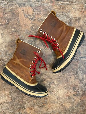 Like New Sorel Men\'s Black and Red 1964 Premium Boots SOREL 1964 Premium T Canvas Boot - Men main image 3