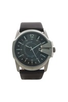 Diesel Dz1206 Silver Dial Brown Leather Strap Watch 1 Pc Watches Diesel Dz1206 Silver Dial Brown Leather Strap Watch 1 Pc Watches