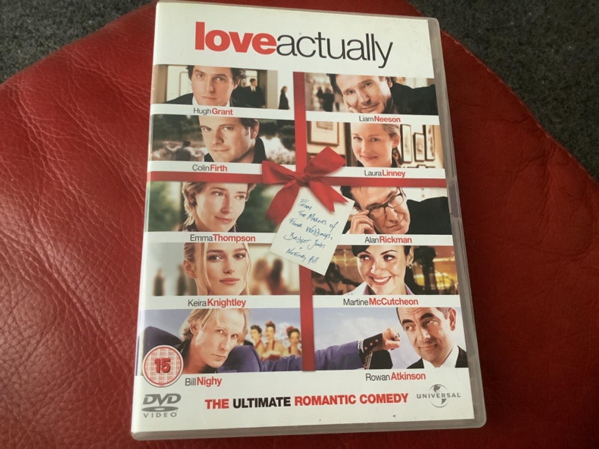 Love Actually DVD Hugh Grant Liam Neeson Colin Firth Keira