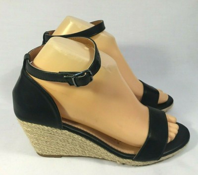 buckle espadrille sandals