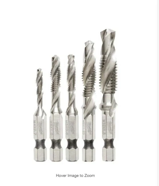 Milwaukee drill tap set deals