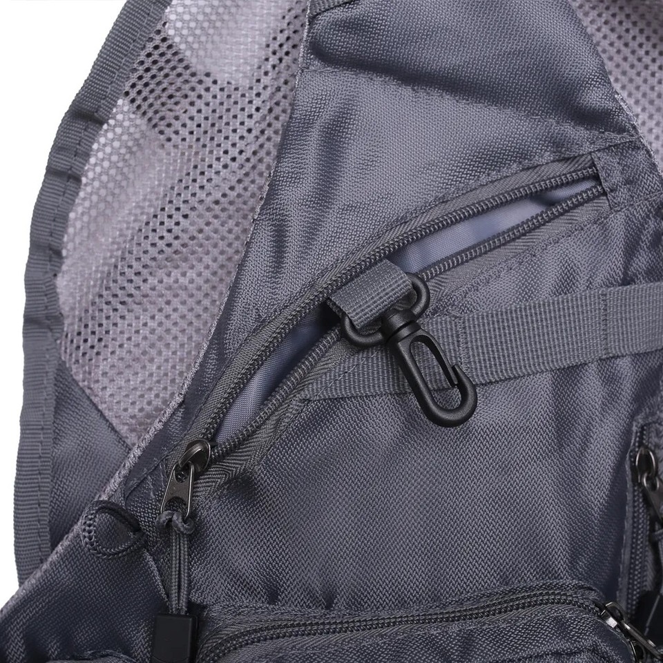 Fishing Vest backpack For Fly Fishing General Size Mesh Adjustable ...