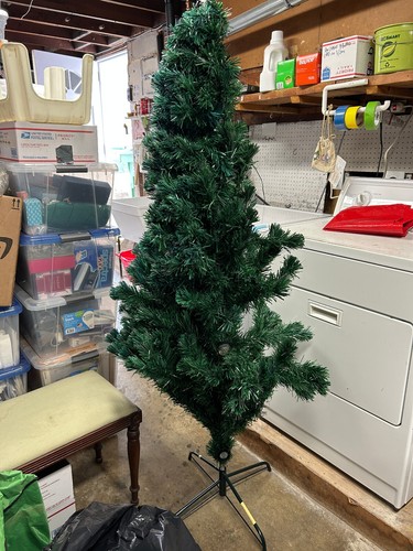 Künstlicher Weihnachtsbaum Mehrfarbig Glasfaser 6 Fuß