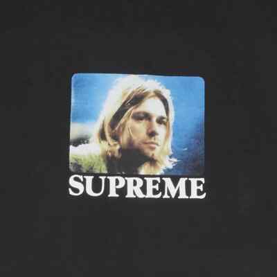 Supreme Kurt Cobain Tee, Black, Size Medium (M), NEW in Bag