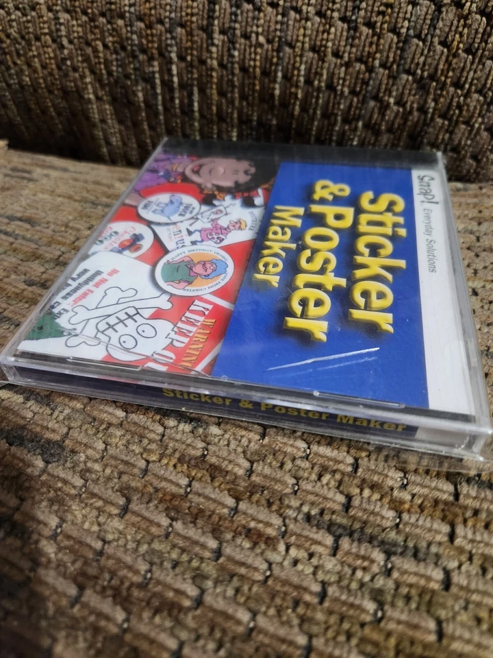 Vintage Snap! Sticker And Poster Maker Software Topics Entertainment 2001 - Image 4 of 4
