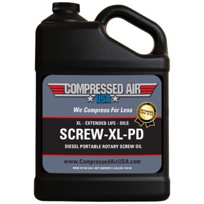 Diesel Portable Rotary Screw Air Compressor Lubricating Oil (1 GAL)