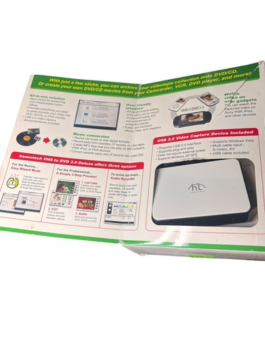 VHS To DVD 3.0 Deluxe By Honestech With USB 2.0 Capture Device Included - Afbeelding 11 van 13
