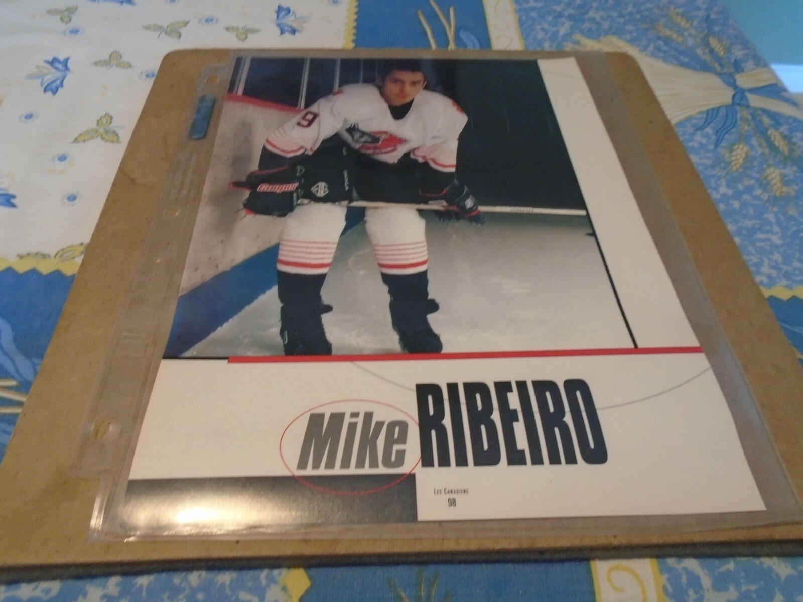 MIKE RIBEIRO QUEBEC REMPARTS POSTER COLOR 8 BY 11 INCHES | eBay
