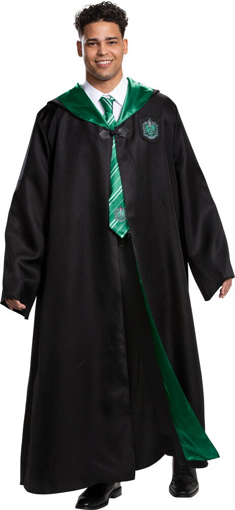 green slytherin dress Robe Deluxe Adult Costume Harry Potter Wizard Halloween, $88.99 campaigns_RestpostenAktion