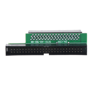 SCSI 68Pin 68-Pin Male to 50Pin 50-Pin Male Adapter Converter M-M-;:w