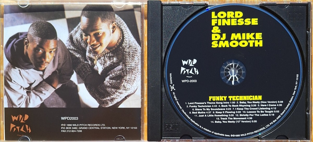 洋楽 Lord Finesse - Funky Technician (US LP) Funky Technician | Lord Finesse & DJ Mike Smooth | Wild Pitch Records