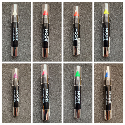 Moon Glow Body Paint Stift 3,5gramm UV-Licht verschiedene Farben
