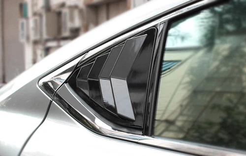 Gloss Black Rear Window Louver Cover Trim For Lexus ES250 ES350 ES300h 2019-2023 - Bild 5 von 10