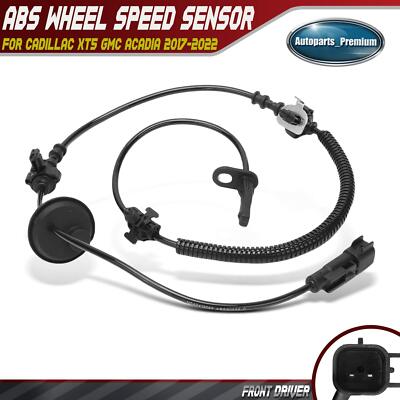Front Driver Side ABS Wheel Speed Sensor for Cadillac XT5 GMC Acadia 2017-2022