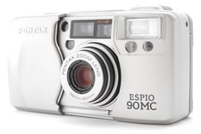  NEAR MINT Pentax ESPIO 90MC Silver Point  Shoot 35mm Film Camera Japan  2