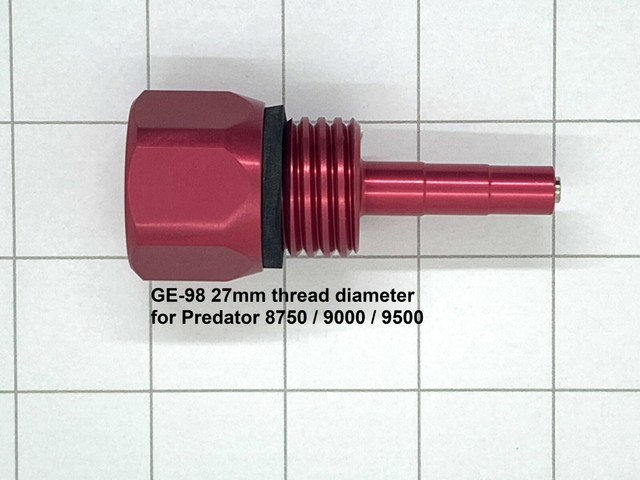 GenExhaust: Predator 8750/9000/9500 Generator - ANODIZED MAGNETIC OIL DIPSTICK GenExhaust: Predator 8750/9000/9500 Generator - ANODIZED MAGNETIC OIL DIPSTICK