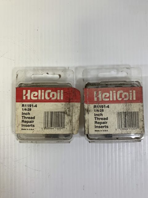 HeliCoil Inch Thread Repair Inserts R1191-4 Lot of 2