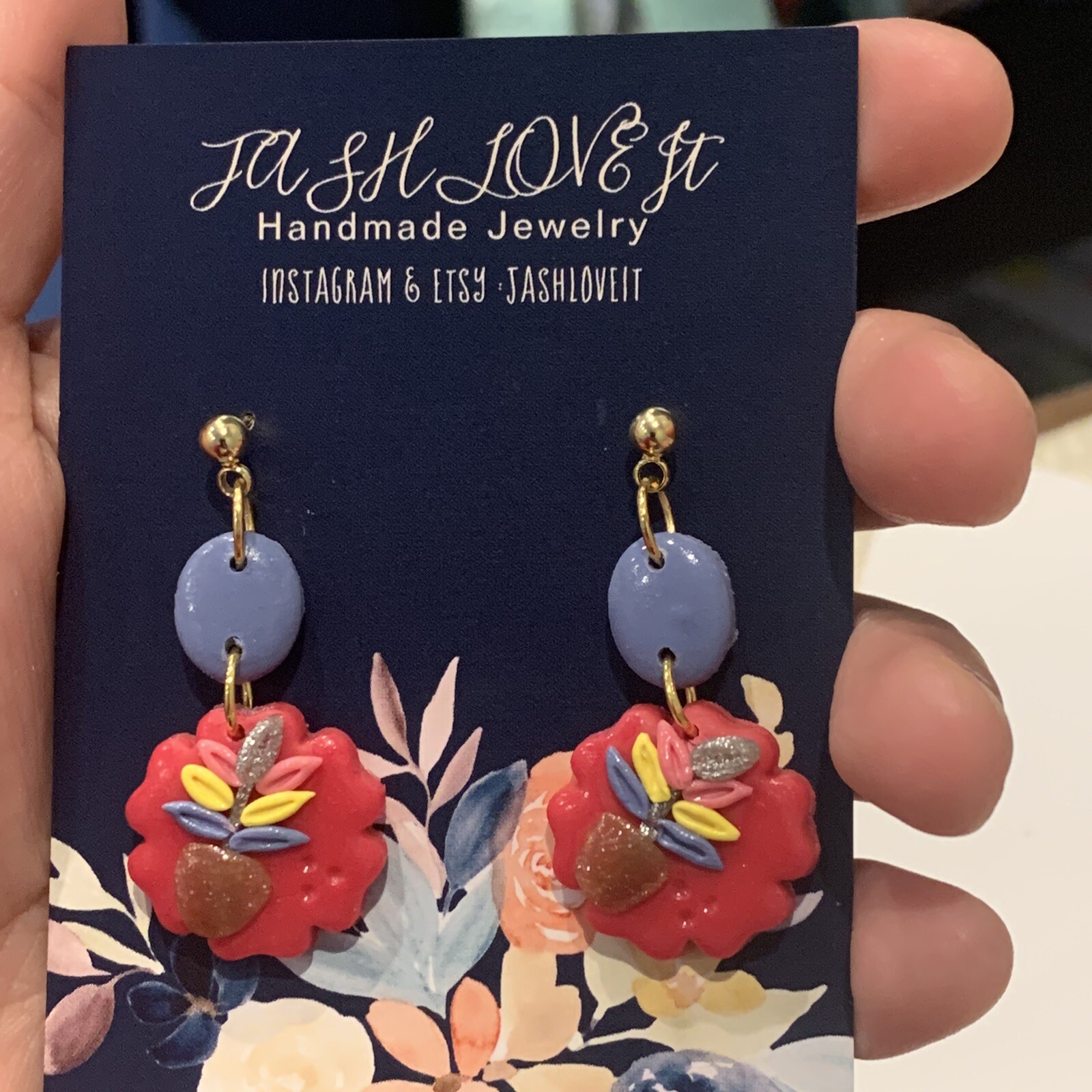 handmade polymer clay earrings eBay