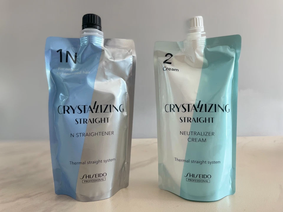 Shiseido Crystallizing Straight Straightener Perm N1 + Neutralizing Cream set - Image 2 of 4