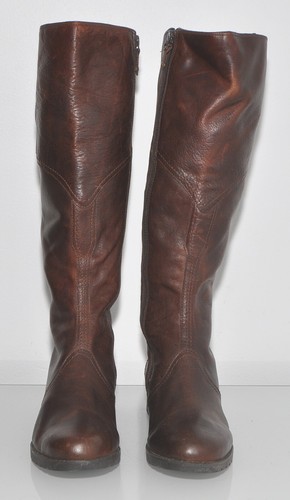 Rockport Hydro Shield Waterproof Dark Brown Leather Women's Knee Boots Size US8 - Picture 4 of 9