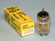VACUUM TUBE ~ 6CG8A ~ SYLVANIA / ECG ~ NOS ~ 6CG8A