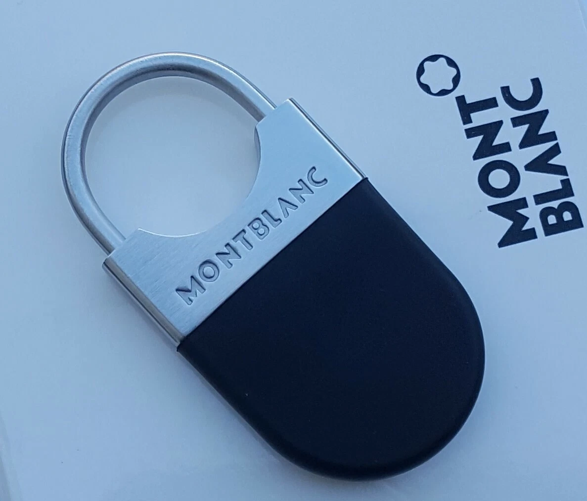 Montblanc Stainless Steel Key Chains, Rings & Cases for Men for