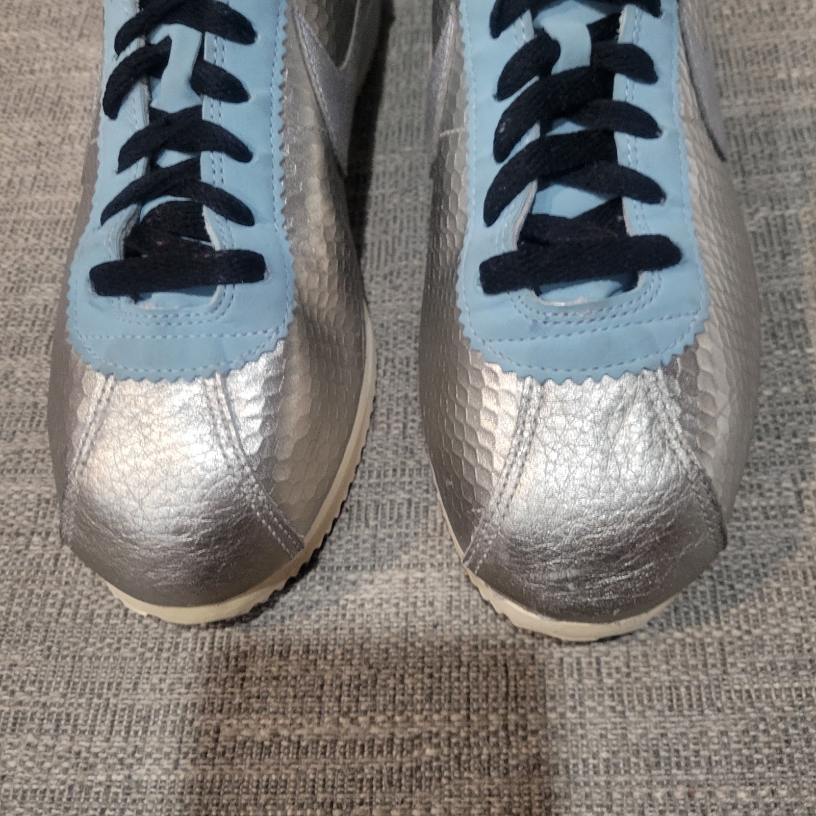 Nike Cortez Leather Premium Python Pack Silver Bl… - image 7