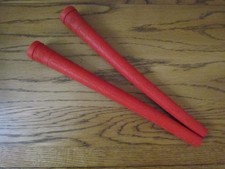 Dragon Skin Golfgriffe x 2 Standard/rot.