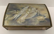 Joyero Musical Via Vermont Ltd Thomas Cathey Lámina Obra de Arte Top Angels
