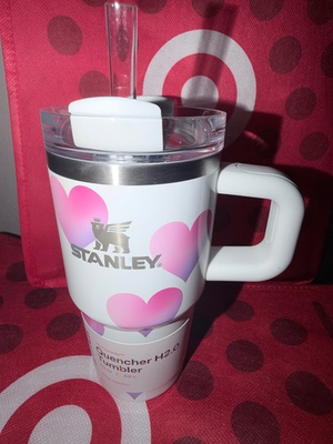 #ad 2026 Valentines Stanley 20oz Frost Heart Gradient Tumbler Limited Edition New $49.99