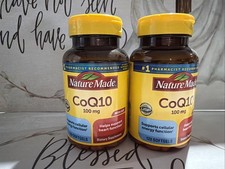 Nature Made CoQ10 100mg 120 Softgels 2Pk Exp07/26