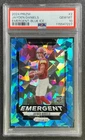 JAYDEN DANIELS PSA 10 2024 PANINI PRIZM #2 ROOKIE EMERGENT BLUE ICE RC 80/99